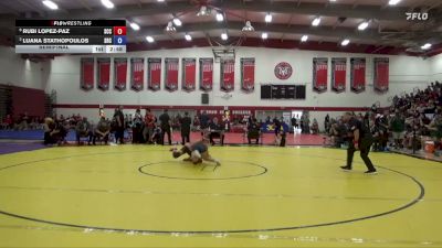 138 lbs Semifinal - Rubi Lopez-Paz, Sacramento City College vs Luana Stathopoulos, Santa Rosa College