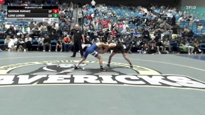 106 lbs Semifinal - Giovani Suraez, Esperanza vs Luke Loren, St John Bosco
