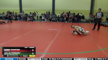 90 lbs Cons. Round 5 - Deklan Morrissey, Outlaw Wrestling Club vs Robbie Crawford, Pinnacle