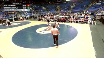 106 lbs Semis & 1st Wrestleback (8 Team) - Erik Klichurou, Lombard (Montini) vs Dominic Pasquale, Elmhurst (IC Catholic)