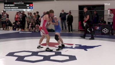 72 Finals kg Champ. Round 1 - Dylan Whitt, Viking Wrestling Club (IA) vs Colton Parduhn, Interior Grappling Academy