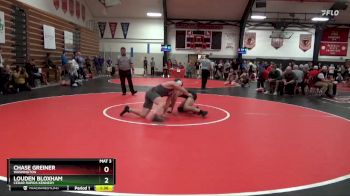 157 lbs Semifinal - Chase Greiner, Washington vs Louden Bloxham, Cedar Rapids Kennedy