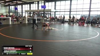 B-17 lbs Quarterfinal - Adrian Snodey, Westside Wrestling Club vs Nash Bevans, Solon Spartan Wrestling Club