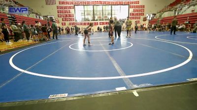 52 lbs Rr Rnd 2 - Avery Murray, El Reno Wrestling Club vs Emilie Lawler, Midwest City Bombers Youth Wrestling Club