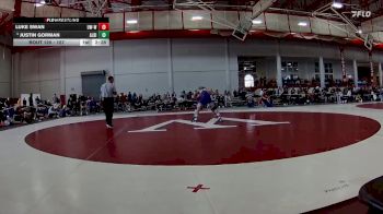 157 lbs Quarterfinal - Justin Gorman, Albion vs Luke Swan, Wisconsin-Whitewater