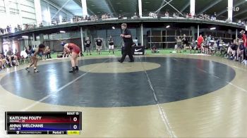 108 lbs Placement Matches (8 Team) - Kaitlynn Fouty, Indiana vs Ahnai Welchans, Ohio