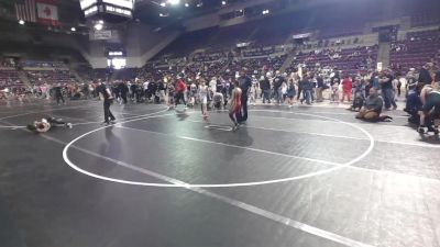 70 lbs 1st Place Match - Barrett Ehrich, Gladiator Wrestling Academy vs Jamshed Umarov, Black Fox Wrestling Academy