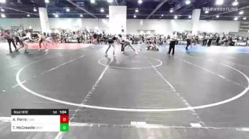 160 lbs Quarterfinal - Adrian Parra, Flowing Wells Resistance Wr Ac vs Thomas McCreadie, Grapplers Hi