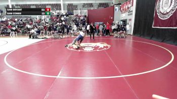 126 lbs Quarterfinal - Sam Bryant, Bethlehem Christian vs Sam Comes, Lakeway Christian Academy