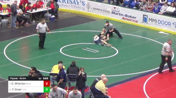 107 lbs Pigtails - Rd 64 - Carter Wharton, Bedford vs Trevor Greer, Titusville