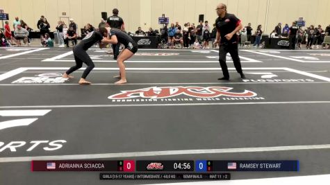 Ramsey Stewart vs ADRIANNA SCIACCA 2025 ADCC Orlando Open/Youth Trials