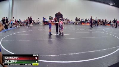 45 lbs Semis (4 Team) - Axton Watson, Georgia United Blue vs Taylor Cary, Oklahoma Elite