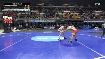 141 lbs Cons. Round 5 - Tommy Thongseng, Wartburg vs Bradley Rosen, North Central (IL)