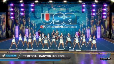 Temescal Canyon High School [2020 Super Varsity Show Cheer Advanced (21-36) Day 2] 2020 USA Spirit Nationals