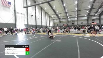 101 lbs Consi Of 8 #2 - Ella McCully, Warriors Of Christ vs Kendal Schumaier, Mat Demon WC