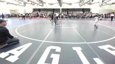 56-B lbs Consolation - Eddie Cuff, Grit Mat Club vs Tristan Batohie, Dynamic Wrestling