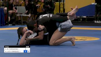ADELE M. FORNARINO vs ALEXANDRIA LUZ V ENRIQUEZ 2023 World IBJJF Jiu-Jitsu No-Gi Championship