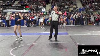 105 lbs 1st Place Match - Aliyah Tangpricha, Topeka Blue Thunder vs Presley Beard, Kansas Young Guns