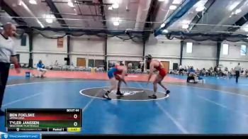 157 lbs Cons. Semi - Ben Foelske, Upper Iowa vs Tyler Janssen, Wisconsin-Platteville