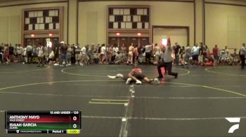 120 lbs Cons. Round 2 - Isaiah Garcia, Aliens vs Anthony Mayo, Yale Street