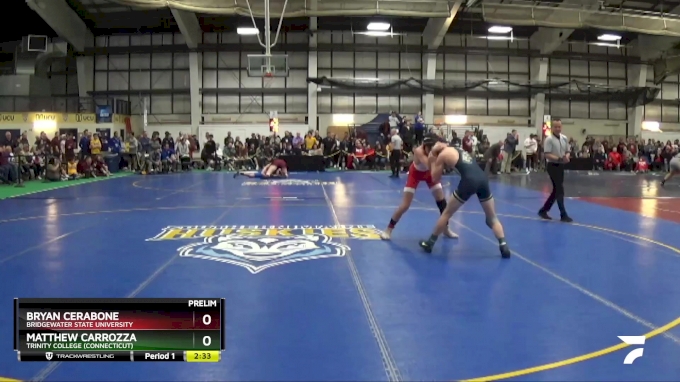 125 lbs Prelim - Matthew Carrozza, Trinity College (Connecticut) vs ...