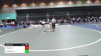 138 lbs Round Of 16 - Xzavier Salazar, Volcano Vista vs Michael Romero, St John Bosco