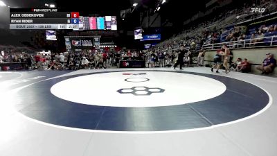138 lbs Cons. Sub-rd Of 32 - Alex Oedekoven, SD vs Ryan Rider, IA