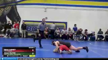 Round 3 - Beau Carney, Williamsburg vs Noah Felton, West Delaware, Manchester