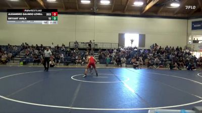 149 lbs Quarterfinal - Alejandro Galindo Lovell, Skyline College vs Bryant Avila, Vanguard