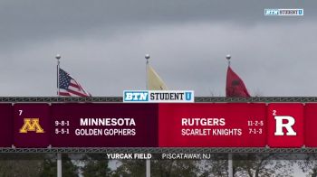 2018 B1G Quarterfinal: Minnesota vs Rutgers | W Soccer
