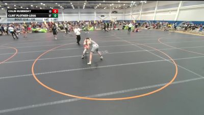 138 lbs Champ. Round 4 - Clint Plotner-legg, Unattached vs Colin Huminsky, ISI Wreslting Club