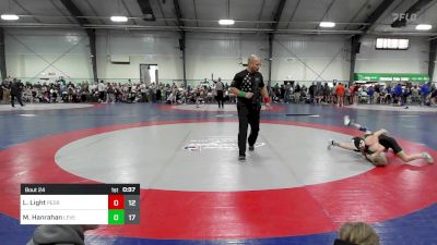 75 lbs Semifinal - Landon Light, Pedraza Wrestling vs Matthew Hanrahan, Level Up Wrestling Center - (B)