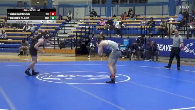 157 lbs Quarterfinal - Alec Schmuck, Colby Community College vs Kayden Blake, Barton