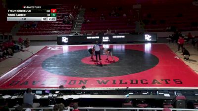 141 lbs Tyson Sherlock, Davidson vs Todd Carter, Gardner-Webb