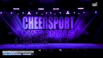 ATA Lake Norman - Chrome [2026 L1 Mini - Small - A Day 1] 2026 CHEERSPORT National All Star Cheerleading Championship
