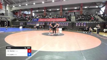 155 lbs 5th Place - Liv Wieber, Eastern Oregon vs Flor Parker-Borreo, Evergreen (Wash.)