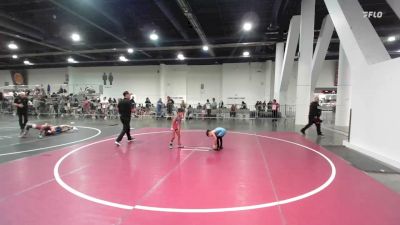 46 lbs Rr Rnd 2 - Michael Guiang, Turlock Wrestling vs Elias Marquez, Rkda
