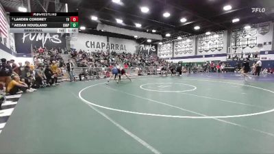 144 lbs Semifinal - Aedan Hougland, Chaparral vs Landen Cordrey, Temecula Valley