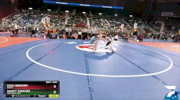 4A-106 lbs Champ. Round 1 - Sammy Sanchez, Cheyenne East vs Zach Gregory, South