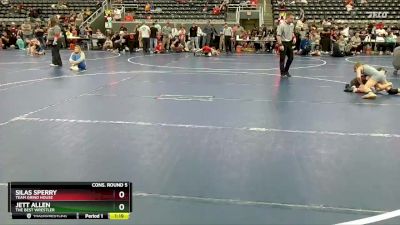 80 lbs Cons. Round 5 - Jett Allen, The Best Wrestler vs Silas Sperry, Team Grind House