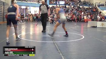 120 lbs Cons. Round 3 - Alex Orr, Corner Canyon vs Iven Gonzalez, Stansbury