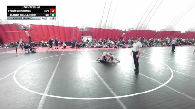 16U Boys - 144 lbs Champ. Round 1 - Mason Boulanger, Team Nazar Training Center vs Tyler Berchtold, South St. Paul Wrestling Club