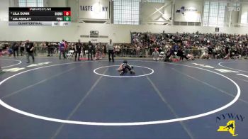 86 lbs Quarterfinal - Lia Ashley, Pittsford Panthers Wrestling Club vs Lila Dunn, Divas Of Destruction Wrestling Club