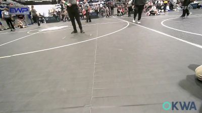 70 lbs Rr Rnd 2 - Jett Hinz, Weatherford Youth Wrestling vs Cohen Tonubbee, Chandler Takedown Club