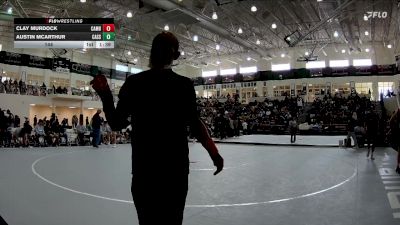 144 lbs Round 1 (16 Team) - Clay Murdock, Cambridge vs Austin McArthur, Cass