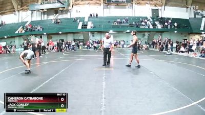 157 lbs 1st Place Match - Cameron Catrabone, Michigan vs Jack Conley, Michigan State