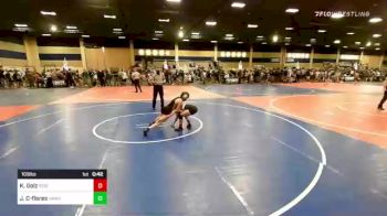 109 lbs Consi Of 8 #2 - Kylee Golz, Reign WC vs Jennifer Cisneros-flores, Hawkeye/Speakeasy WC