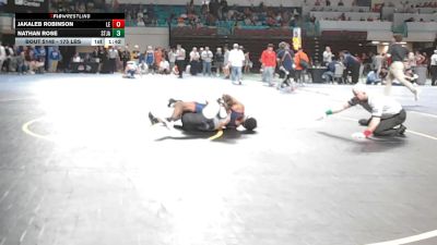 175 lbs Quarterfinal - Jakaleb Robinson, Lugoff-Elgin vs Nathan Rose, St James