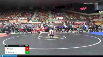 145 lbs Quarterfinal - Rhett Briggs, El Dorado vs Thomas McIntyre, Wamego