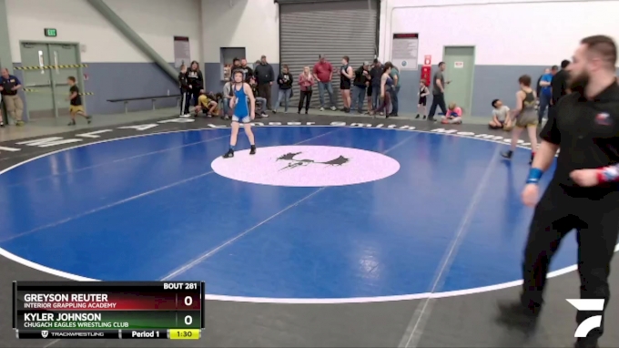 92 lbs Rr1 - Greyson Reuter, Interior Grappling Academy vs Kyler ...